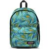 Eastpak Zaino per computer portatile Eastpak Out Of Office 27L Borsa compatta per la scuola adatta a laptop da 13" Brize Palm Aqua