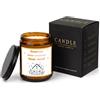 Generic Regalo Casa Nuova - Candela Profumata Lavanda 200g Inaugurazione | Candela profumata alla lavanda. Regalo originale per inaugurazione casa nuova, accessori accoglienti per la casa.
