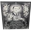 Generico Quadro su Tela Silvio Berlusconi Stile Sacro Vintage Bianco e Nero | Arte Satirica Italiana, 20x20 cm, Per Casa e Ufficio, Stampa Decorativa, Per Collezionisti