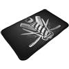 321 Tappeto Ingresso Modello del Negozio di Barbiere Zerbini Interno Zerbino da Esterno Personalizzabile Tappeto Asciugapassi 40X60Cm per Corridoio, Cucina, Bagno