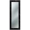 Lupia - Specchio da Parete Moderno MIRROR FANTASY MARMO NERO, Cornice Stampata in Legno, Adatto per Camera da Letto e Soggiorno, 44x127 cm, Made in Italy