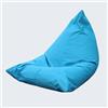 SXBCyan Poltrona a Sacco Impermeabile (Senza Imbottitura), Pouf da Esterno per Piscina, Copertura Sedia Galleggiante, Morbida Fodera per Salotto Relax(Blue)