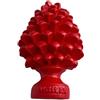 GMM Sculture Siciliane, Statue Classica, Moderna, Decorativa, Ornamentale, Soprammobile Design Siciliano, Oggetto Artistico, Souvenir, Bomboniera H 7cm (Rosso)