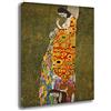 Printerland Quadro Moderno SPERANZA Stile KLIMT RIPRODUZIONE STAMPA SU TELA Quadri Moderni Arredo Arredamento Arte Astratto Cucina Soggiorno Salone Camera da letto (20x30 centimetri, La Speranza)