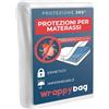 Wrappybag Coprimaterasso Anti Cimici e Antiacaro - Impermeabile 140x190x30 | 140x190x30 - coprimaterasso impermeabile ed ermetico, testato in laboratorio, senza trattamenti chimici, Oeko-Tex