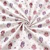 Generico Jersey tessuto elasticizzato 95% cotone 5% elastan, Jersey di cotone bambini, tessuto elasticizzato al metro, stoffa elasticizzata, maglina elastica al metro 100 cm x 150 cm, (Bamboline)