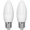 Blendend LED C37 E27 7 W 2 pezzi