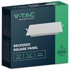 V-TAC Downlight Recessed Square 61024 24 W 3000K