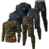 MEETYOO Intimo Termico Uomo Completo Termico Set Termico Uomo Invernale Asciugatura Rapida per Sci Palestra Ciclismo Calcio Corsa Running
