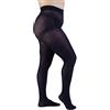 LEELA LAB Collant Donna Curvy Taglie Forti Superopaco 90 Denari con Filati Riciclati - Made in Italy
