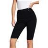 CityComfort Jeggings Donna Pantaloni Capri Donna Vita Alta Pinocchietto Donna Elasticizzati Modellanti Slim Jeggings con Tasche Leggins Corti Denim Taglie Forti 36-48