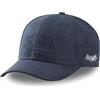 Von Dutch Cappello Uomo e Donna, Baseball SUEDINE, Blu Sued | Unisex, Adulto 55,5-60cm, Chiusura Snapback, Visiera curva, Vintage