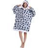 JOREAY Felpa con cappuccio oversize da donna 2025, carina, morbida, comoda, calda, indossabile, per mamma