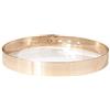 Ulalaza Frauen Full metallo liscio Spiegelplatte cintura catena abito decorato sottile oro argento cintura