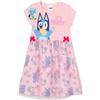 BlueY Vestito Bambina e Bambini Piccoli Carina Manica Vestiti Estivi con Gonna Corta in Tulle e Rete Regalo Bambina