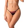 Obsessive Parisel Crotchless Thong XXL/3XL