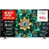 TCL 55Q6C - Smart TV QD‑Mini LED 4K HDR10+ da 55", Google TV | Dolby Vision IQ & Atmos, 144Hz Motion Clarity Pro, Game Master, Onkyo 2.1 Sound, Apple AirPlay 2
