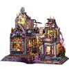 Villa Miniatura Fai da Fatto a Mano Copertura Antipolvere Casa in Miniatura Fai