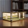 Garage per Modellini Auto Scala 1:24 Struttura in Legno per Esposizione
