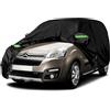 Opaltool Telo Copriautoda da Esterno Adatto a Citroën Berlingo 2008-2018 | Copertura Completa per Auto con Cerniera Della Porta, Serratura e Bande Antivento per la Protezione da Sole, Neve e Polvere