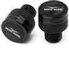 AUytcin viti per specchietto moto Per Guzzi V85TT V100 Mandello V7 Stone V85 TT Bobber Breva 850 1100 1200 Tappi Per Fori Specchietti Moto CNC Viti Bulloni(Black)