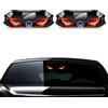 GSenhui Luci LED Occhi per Auto, Occhi da Diavolo a Energia Solare | Doppia Ricarica Solare USB-C, 5 Modalità di Illuminazione, Supporto a Ventosa, Luce di Segnalazione Impermeabile per Camion