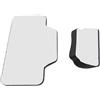 Thonlai Cuscino per Bauletto Moto, Schienale Universale per Bauletto Moto con Schienale Passeggero Autoadesivo in Morbido Poliuretano (Versione normale)