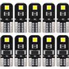 Kirunvia 10 Lampadine LED T10 W5W Canbus Senza Errore 12V 6000K Bianco per Auto | 250 Lumen per Lampadina, Chip SMD 2835, Plug and Play, 2,6W, Compatibile 194 e 168, per Plafoniera, Bagagliaio e Targa