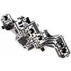 Junoos Per Peugeot 307 Hatchback 2008-2013 Base Lampadina Fanale Posteriore Sinistra/destra(Sinistra)
