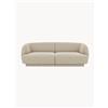 Micadoni Divano 2 posti in ciniglia Miley, larg. 180 cm -