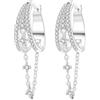 CYMYSS Orecchini Oro Donna in Argento 925 Placcato Oro 18K, Orecchini Dorati Eleganti e Leggeri, Gioielli Donna per Uso Quotidiano, Occasioni Speciali e Regalo