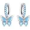 CYMYSS Orecchini Donna Pendenti Orecchini Donna Argento 925 Pendenti Orecchini Anallergici Earrings for Women