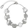 Ainvliya St-ray - Braccialetto per bambini, in acciaio inox, con ciondoli per SKZ, Skzoo, accessori con immagini di animali Kpop, regalo di compleanno per fan