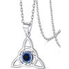 Silvora Occhio di Turco Collana Amuleto Demone Occhio Blu Argento Sterling 925 Occhio Azzurro Collana Vontage Antiallergico Regalo Mamma Ragazza