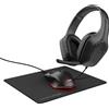 Trust GXT 790 Cuffie Cablato a Padiglione da Gaming Nero