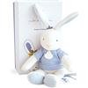 Doudou et Compagnie DC3517 Coniglio MATELOT - Marionette, blu