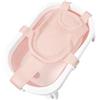 XiDeShop Rivestimento Antiscivolo Ergonomico per Vasca da Bagno, Tappetino in Rete Regolabile Seggiolino da Bagno, per Bambini 0-18 Mesi