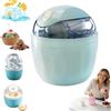 BOWTONG Mini Macchina Per Gelato Piccola Casa, Solo 15 Minuti, Mini GelatoFai Da Te, GelatoElettrico Da 17 Oz E Sorbetto, Macchina PerDessert One-touch, Ideale Per Gelato, Sorbetto, Yogurt E Dolci Freddi