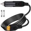 Tllsdss Cavo di ricarica per auto portatile con connettore XT60 da 12 V/24 V