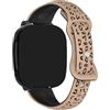 BYISYUE Leopard Cinturini di Ricambio per Xplora X5 Play/Kidzi/XGO 2 / XGO 3, Silicone Sport Bracciali Cinturino per Huawei Watch Fit Mini