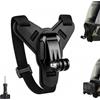 YEHOLDING Supporto Mentoniera Casco moto con gancio J antiscivolo per GoPro 13 12 11 10 9, Compatibile con DJI Osmo Action 6 5 Pro 4 3, Accessori action cam per Insta360 Ace Pro 2 X5 X4 Air X3