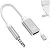 Lizeboyi Adattatore Audio 3.5mm Maschio A Type-C Femmina, Convertitore Jack Cuffie Per Connessione Analogica Telefono