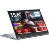 DIAKUOE 15,6 Pollici PC Portatile Touchscreen 2-in-1, Win 11 Notebook con Ryzen 3 3200U Processore, Laptop 16GB RAM 1TB SSD, Computer Portatile 360° Rotation Touchscreen 1080P FHD Mini-HDMI RJ45 USB3.0