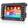 WERESOUND Car Radio for VW Golf 5 6 Passat Jetta Tiguan Touran Polo Caddy | Car Stereo with Wireless CarPlay and Android Car, 7 IPS Touch Screen, Bluetooth, FM AM RDS Radio, Mirror Link, SWC, Canbus