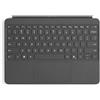 Microsoft Surface Pro Keyboard - 12-inch - Tastatur - mit Touchpad, Beschleunigungsmesser - hinterleuchtet - magnetische Dockingstation - QWERTZ - Deutsch - Slate - 70% Recyclingpapier-basierte Verpa