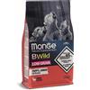 Monge BWild Low Grain All Breeds Puppy & Junior Cervo 2,5 kg Crocchette per Cani Cuccioli