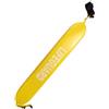 KiBcsLic Tubo di Salvataggio Professionale Boa di Salvataggio Impermeabile Galleggiante con Cintura per destramento, Giallo, Singolo, Chiusura in Plastica