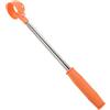 SEWOART Raccoglipalle da Golf Telescopico in Acciaio Inox 16-80 Pollici | Manico Facile da Impugnare, Testa Angolo Regolabile, Uso in Acqua e Sabbia, Arancia