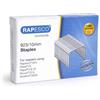 Rapesco 1237 Punti Galvanizzati Professionali Tipo 923/10 mm, 1000 Punti