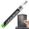 Generico Pennarello Argento Lapidi, 3MM Pennarello Impermeabile Lapidi Colore Argento, Vernice Argentos Lapidis Pennarelli Indelebili per Esterni, Pennarelli Base Colori Olio Tombstone Resistenti Raggi UV
